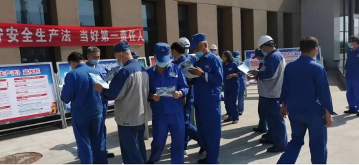 安彩高科開(kāi)展“安全宣傳咨詢(xún)?nèi)铡被顒?dòng)